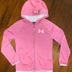 Under Armour Girls Full Zip Hoodie